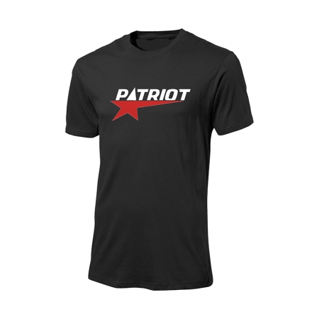 Patriot T-Shirt | Black with WR Logo | M