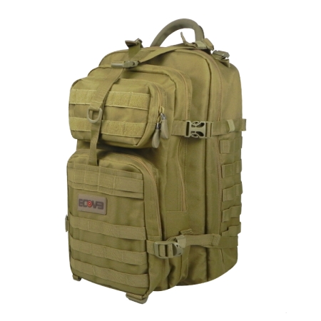 EcoEvo Assault Backpack | XL | Tan