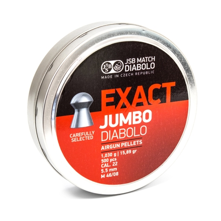 JSB Diabolo Exact Jumbo | .22 Cal | 15.89g Domed