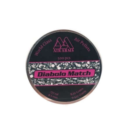 Air Arms Diabolo Match Pellets | (.177) | 8.02gr (500)
