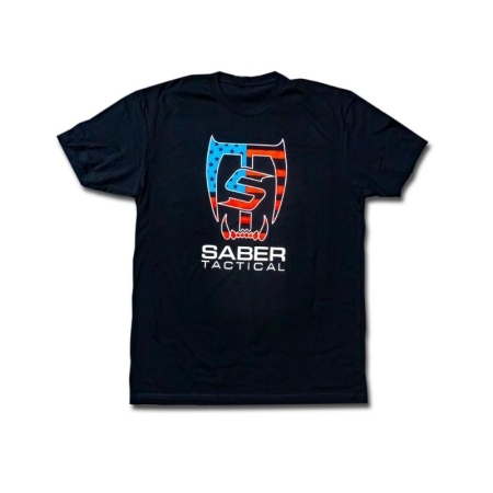 Saber Tact T-Shirts Black S