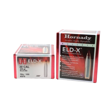 Hornady Bullets P308 220gr ELD-X (100)