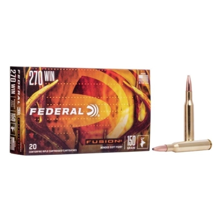 Federal Ammo Fusion 270 Win 150gr (20)